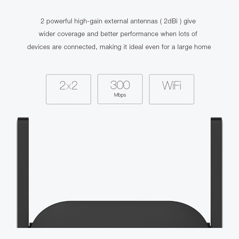 Wi Fi повторитель Xiaomi Mijia Pro усилитель сетевой с поддержкой 300 МБ/с устройство