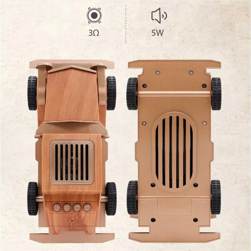 Wireless Bluetooth speaker Retro Portable bluetooth Speaker Hands-free FM USB Mini Subwoofer Music Player Outdoor Speakers3