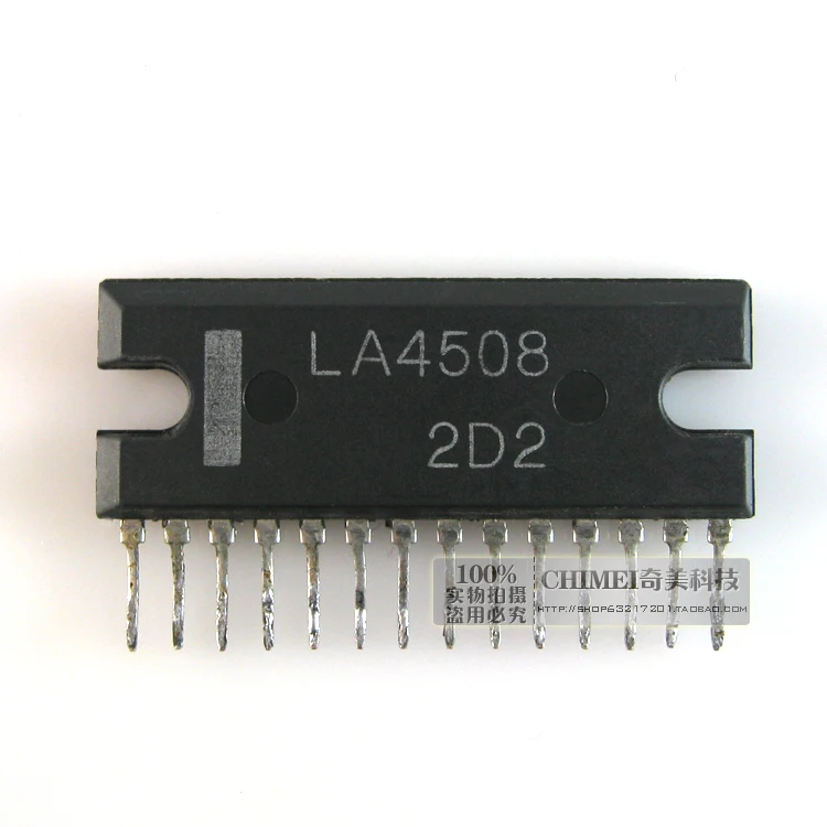 Free Delivery. LA4508 dual channel audio power amplifier IC chipschip powerchip icchip