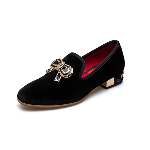 MEIJIANA/летние Брендовые женские туфли-лодочки; удобные женские туфли на толстом каблуке; обувь на низком каблуке - Цвет: Черный