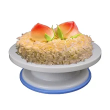 Yolife 10 дюймов пластиковый вращающийся стол для торта DIY инструмент для выпечки торта подставка для торта вращающийся инструмент для украшения торта инструмент для выпечки