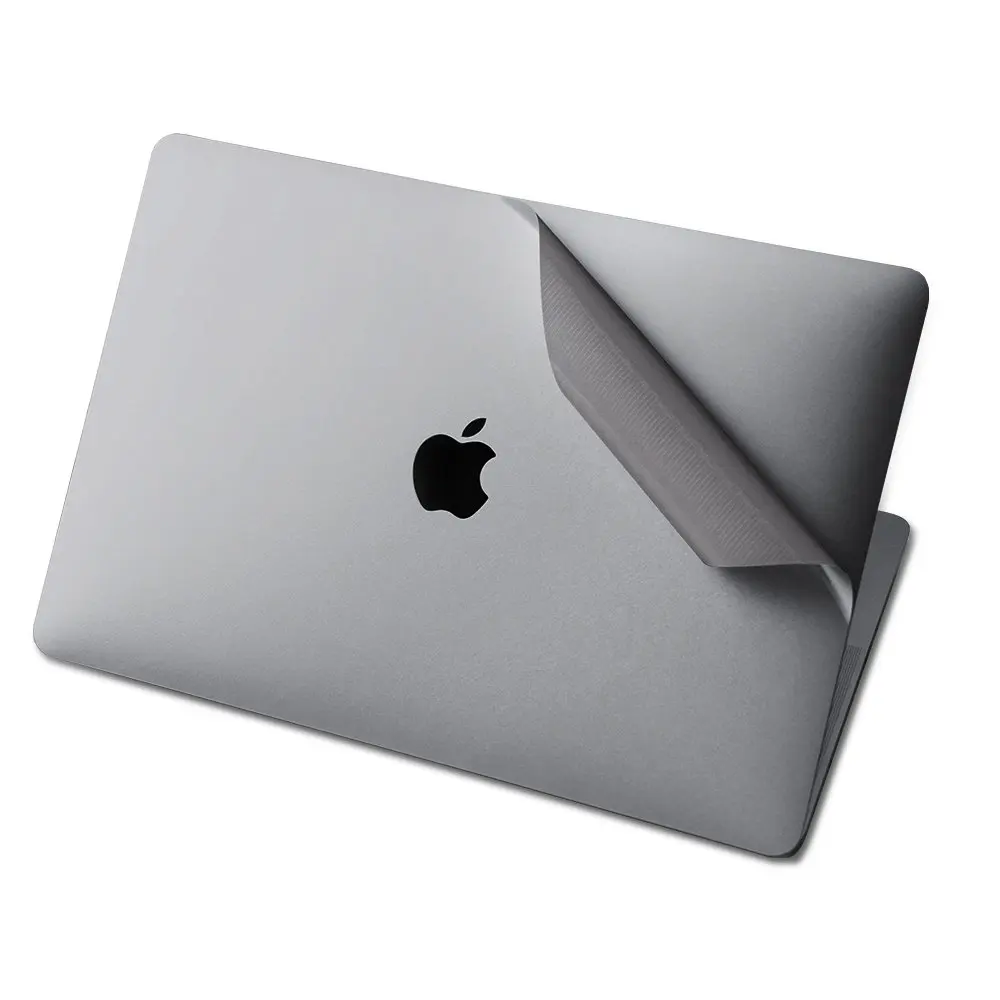 Премиум A1466 A1369 серый полный размер затрудняетесь в выборе правильного размера? Тела 4-в-1 винил Однотонная одежда ноутбук Стикеры защитная пленка наклейка для раннего MacBook Air 13"
