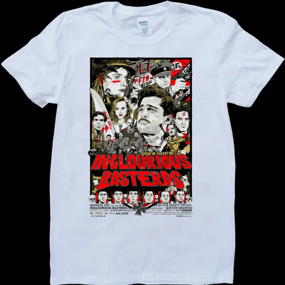 

Inglorious Basterds New Fashion Man T-Shirt Cotton O Neck Mens Short Sleeve Mens Tshirt Male Tops Tees Wholesale