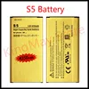 High Capacity Golden EB-BG900BBC EB-BG900BBE for Samsung S5 Battery for Galaxy S5 G9006 i9600 battery bateria S5 ► Photo 1/2