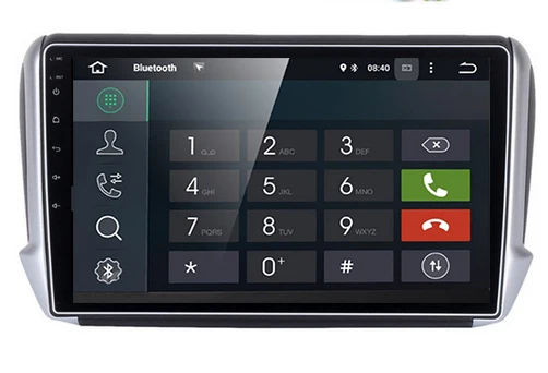 ANDROID 8 0 OCTACORE для PEUGEOT 2008 WIFI GPS BLUETOOTH легко подключить Зеркало Ссылка FULL HD с сенсорным