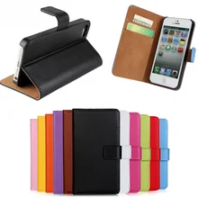 

Genuine Leather Cases for iPhone XS MAX XS X XR 8 7 6 Plus 5S 5 Se Luxury Wallet Cover Magnetic Clip + Free Screen Protector