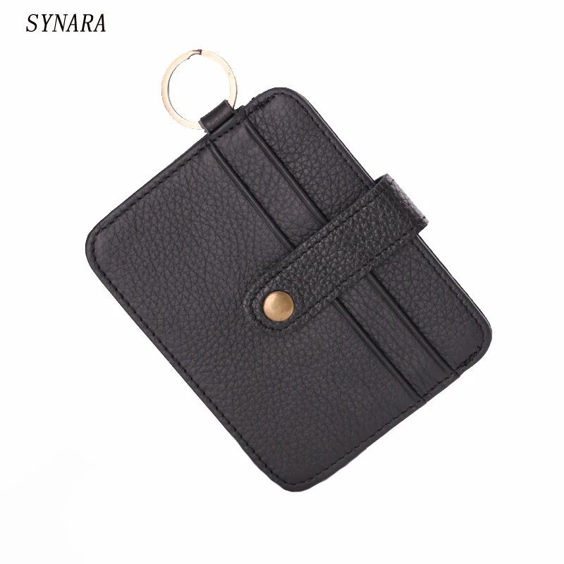

SYNARA Brand Luxury Slim Wallet Men Purse Male clamp for Money Clip walet Small portfolio cuzdan thin black Portomonee carteras