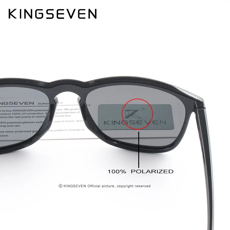 Очки солнцезащитные KINGSEVEN N7916 мужские/женские поляризационные брендовые