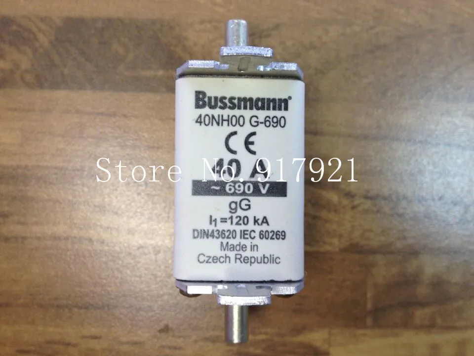 

[ZOB] The United States Bussmann 40NH00G-690 BUSS fuse 690V genuine original --2pcs/lot