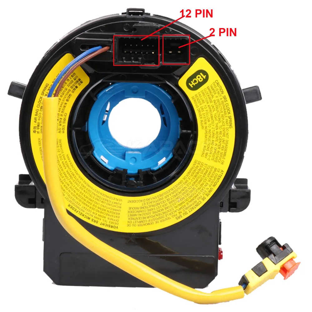 

18 Ch 93490-1W310 SPRG Cable Contact heated Cruise Control for 2010-2013 Hyundai i45 Sonata YF I30 Hyundai Avante 2011-2013