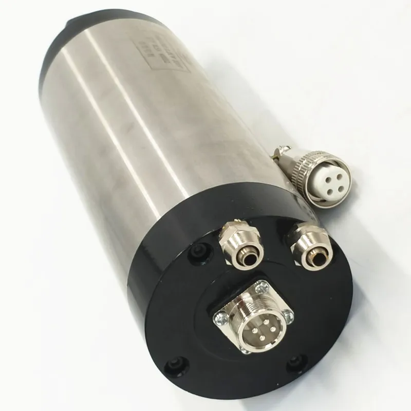 

HIGH SPEED 0.8KW WATER COOL SPINDLE MOTOR 4 bearings P4 ENGRAVING MILL