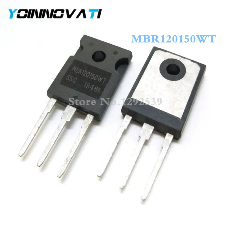 

Free shipping 100pcs/lot MBR120150WT MBR120150 150V TO-247 IC best quality.