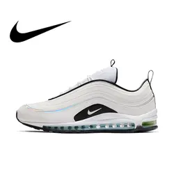 Оригинальный Nike Оригинальные кроссовки Air Max 97 Ul 17 Ультра мужские кроссовки тренд Спорт на открытом воздухе обувь дикие легкие BV6666-106