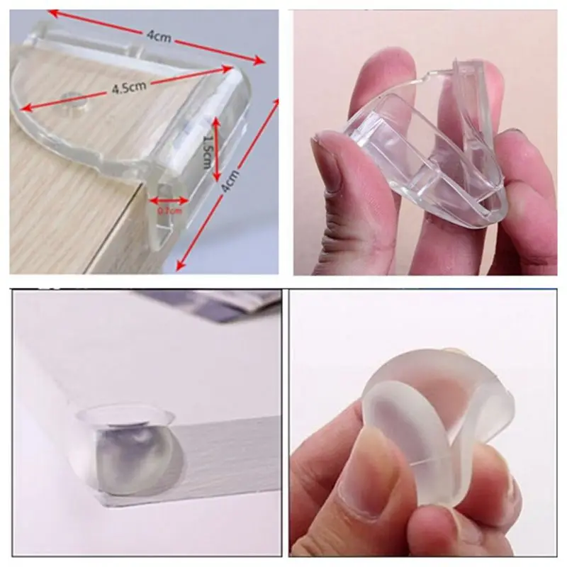 

Baby edge corner guards Safe Safety Protector Table Corner Edge Protection Cover Children Security Silicone Corner protector
