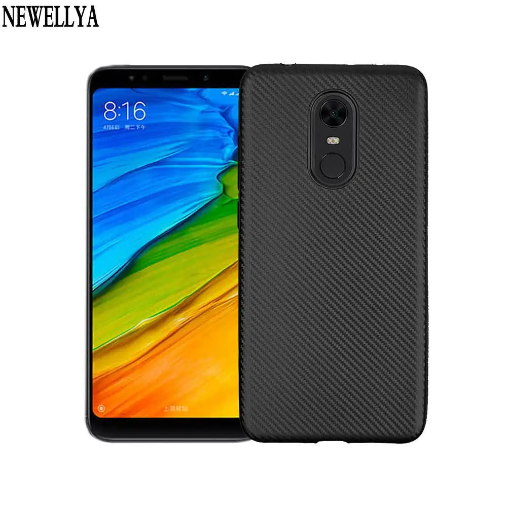 NEWELLYA Back Case For Xiaomi redmi 5 Plus 5Plus Soft Silicone Cover