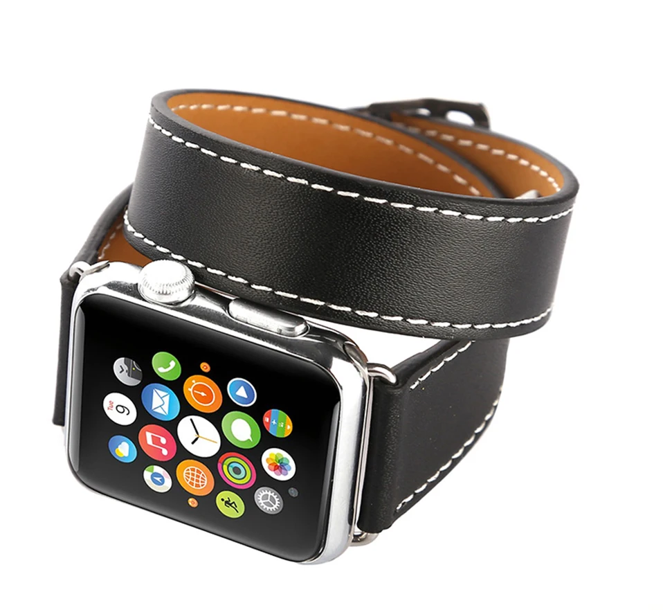 Genuine Leather Strap For iwatch Bracelet Apple Watch Band 42mm 38mm Sport Bracelet For Series 3 2 1 Watch Strap (11)