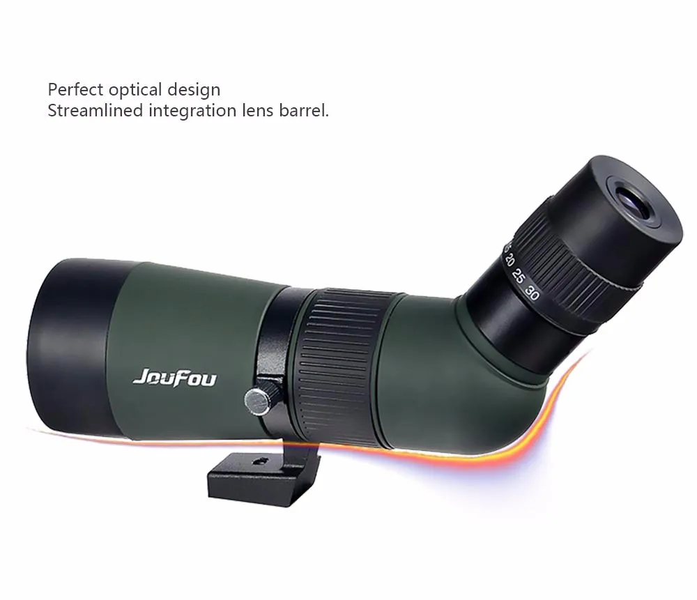 JouFou 10-30X50 Zoom Monocular HD Spotting Scope Waterproof Shooting Optical wide-angle design Birdwatching Telescope (3)