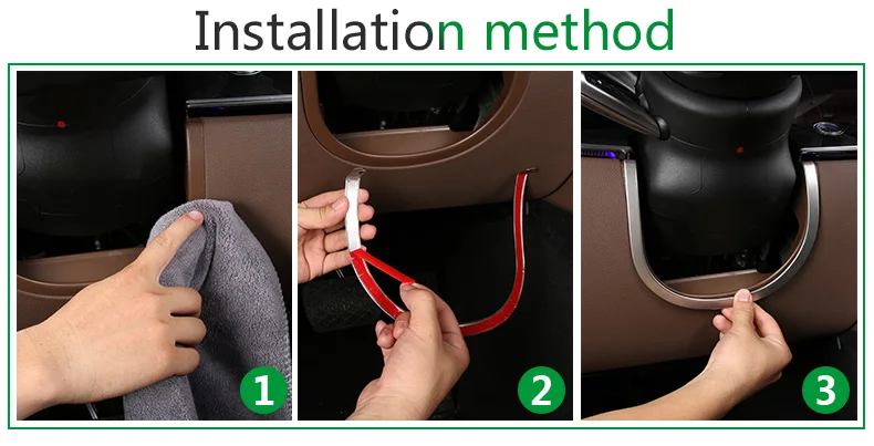  Mercedes Benz E Class W213 Car Steering Wheel Decorative Trim Silver Interior Mouldings Car Accessories Car Styling (5)