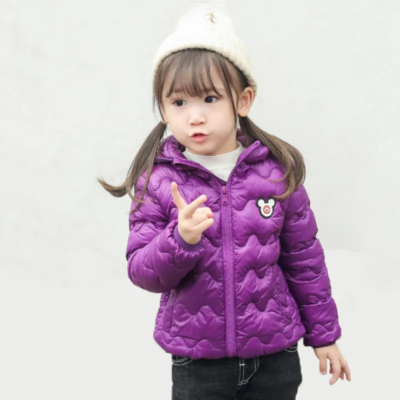 

BOTEZAI children's girls jacket fashion Mickey cartoon cute pattern warm jacket boy girl jacket trend jacket clothes