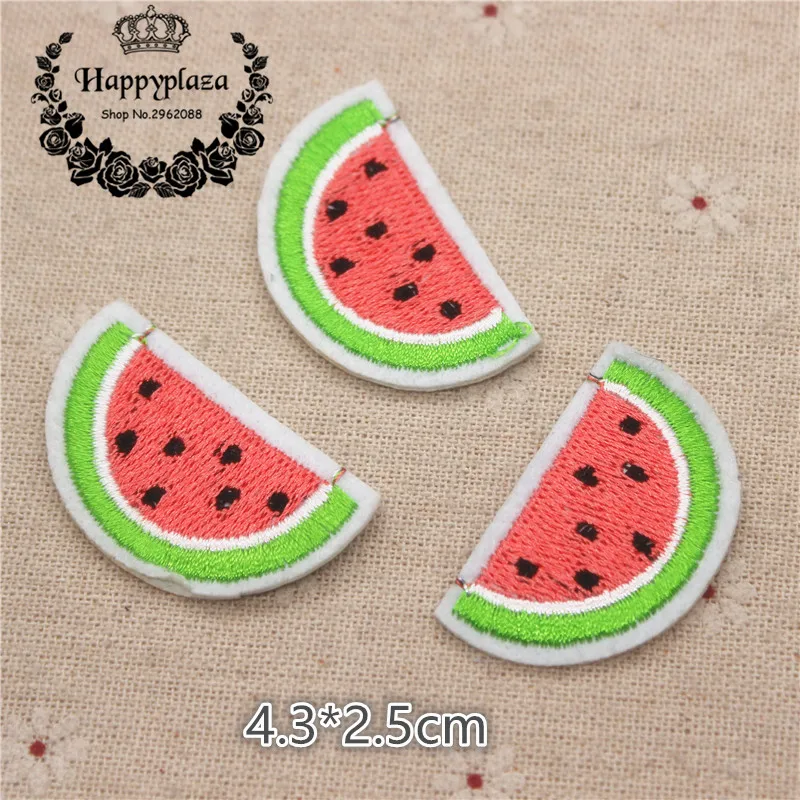 10pcs Embroidered Watermelon Patch for Clothing Applique Iron on