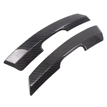 

2x Auto Carbon Fiber Style Interior Moulding Door Side Handle Armrest Cover Trim Protector Sticker Fit For Corolla 2014-2017