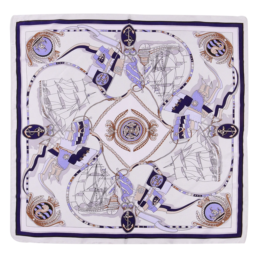 Womens Satin Silk Feeling Formal Square Neck Scarf Head Hair Scarf Wraps