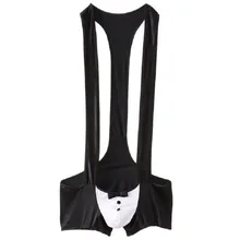 Брендовое горячее сексуальное мужское облегающее нижнее белье одежда для официанта дизайнерские комбинезоны мужские трусы сиамское плотное борцовское представление sui