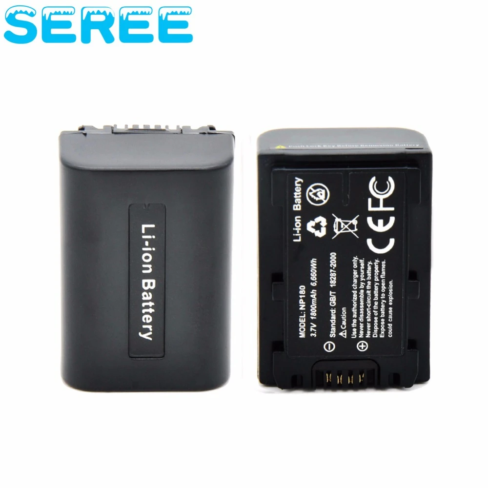 Seree Rechargeable Camcorder Battery 1000mah Npfv5/np180 For Hdv501