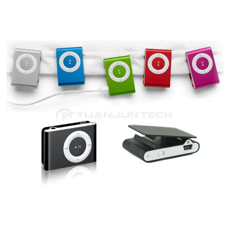 Hot Sale Wholesale MINI Sport clip MP3 Player with Micro TF/SD card