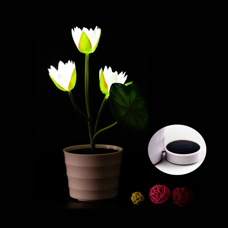 Solar Lights For Potted Plants - The Design Interior