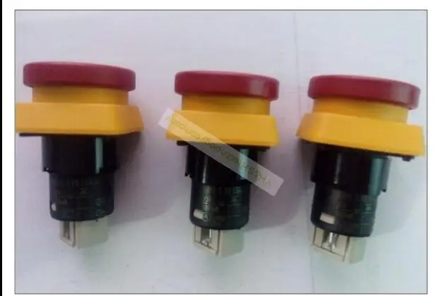 

[VK] RAFI LUMOTAST 25 emergency stop switch emergency stop button integrated switch RAFI 1.15.154.016/0301