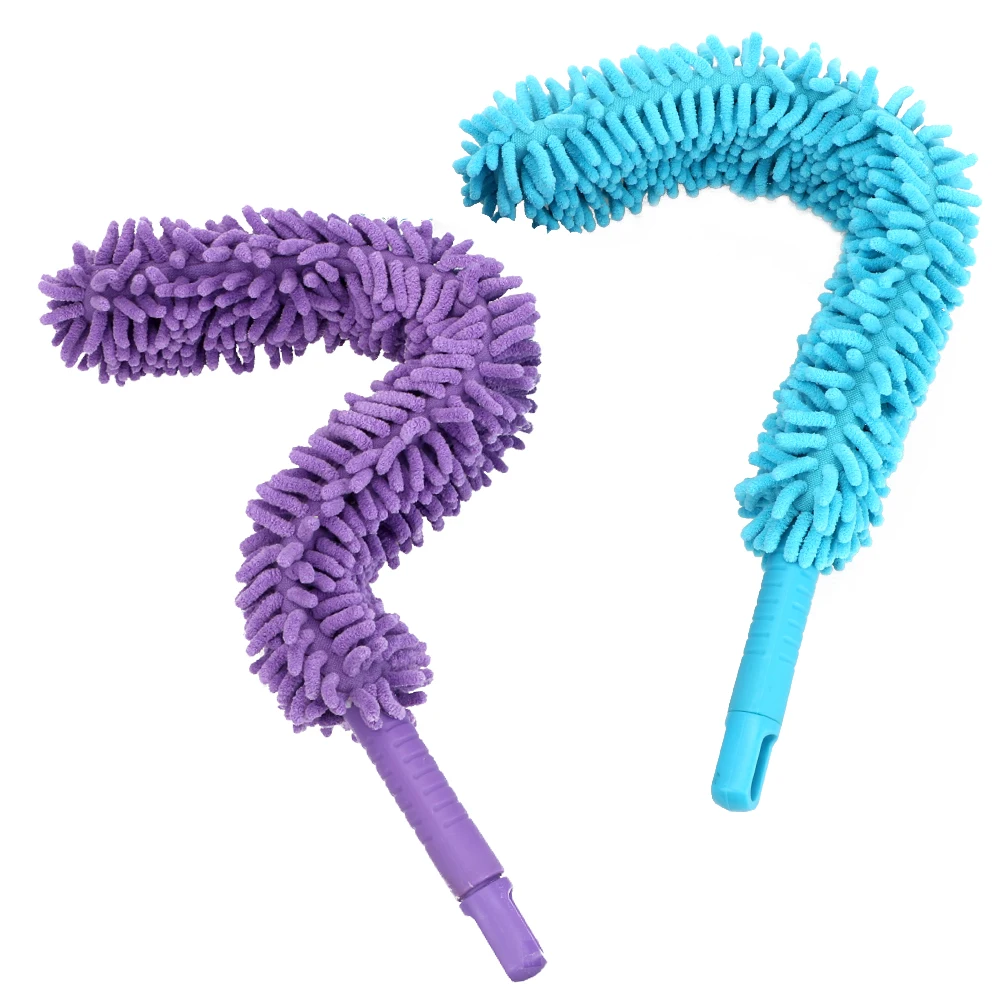 LEEPEE Chenille Car Wheel Wash Brush Dust Remover Car Duster Car Washing Tool Auto Care Soft Microfiber Wheel Tire Cleaner Long