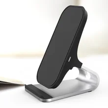 Lantro JS Беспроводное зарядное устройство Qi быстрое зарядное устройство для телефона настольная подставка с одним метром type C на USB кабель без адаптера переменного тока