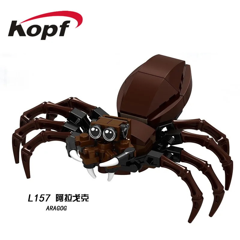 

Building Blocks Fantasy Novel Harry Potter Aragog Thunderbird Hugarian Horntail Occamy Figures For Children Education Toys L157