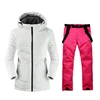Traje de deporte de abrigo para mujer, ropa de nieve, chaqueta de esquí, pantalones de esquí largos para invierno ► Foto 3/6