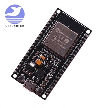

ESP32 rev1 Development Board WiFi+Bluetooth Ultra-Low Power Consumption Dual Core ESP-32 ESP 32 ESP8266 (Yellow pin welding)