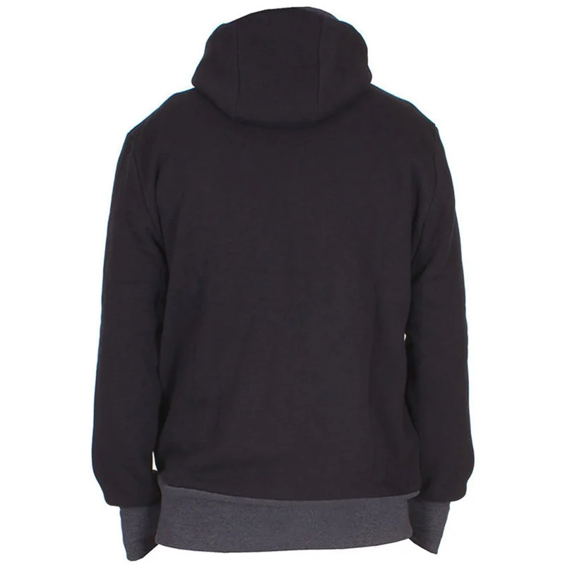 Dad Winter Carry Baby Carrier Jackets with Zipper Infant Sweatshirt Winter Warm Kangaroo Cotton Dad Coat Hoodies Wearing Clothes