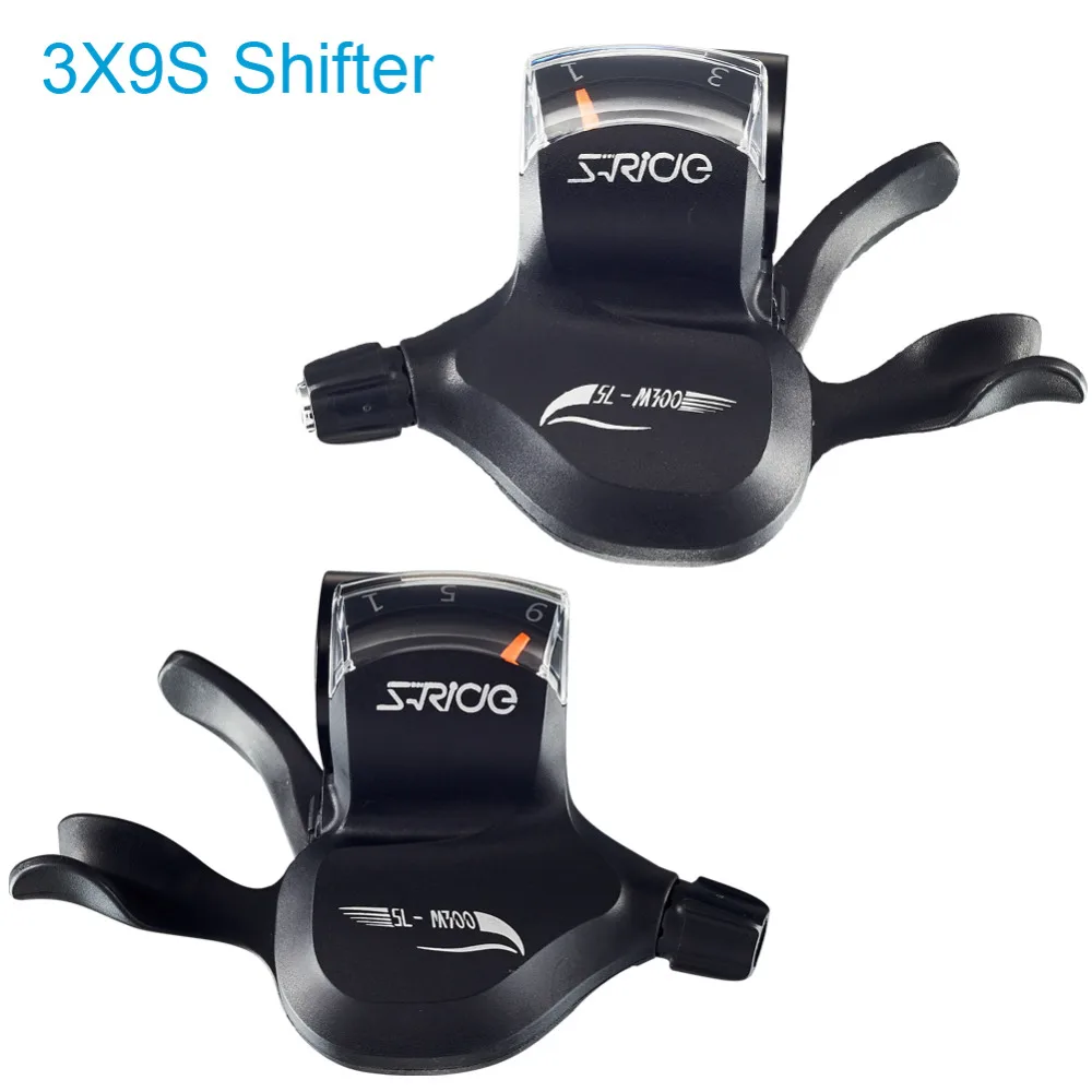 

S-Ride MTB Conjoined DIP 3X9 Shifter 9 Speed Triple MTB Derailleur 27 Speed Shift Mountain Bike Part Compatible for Shimano