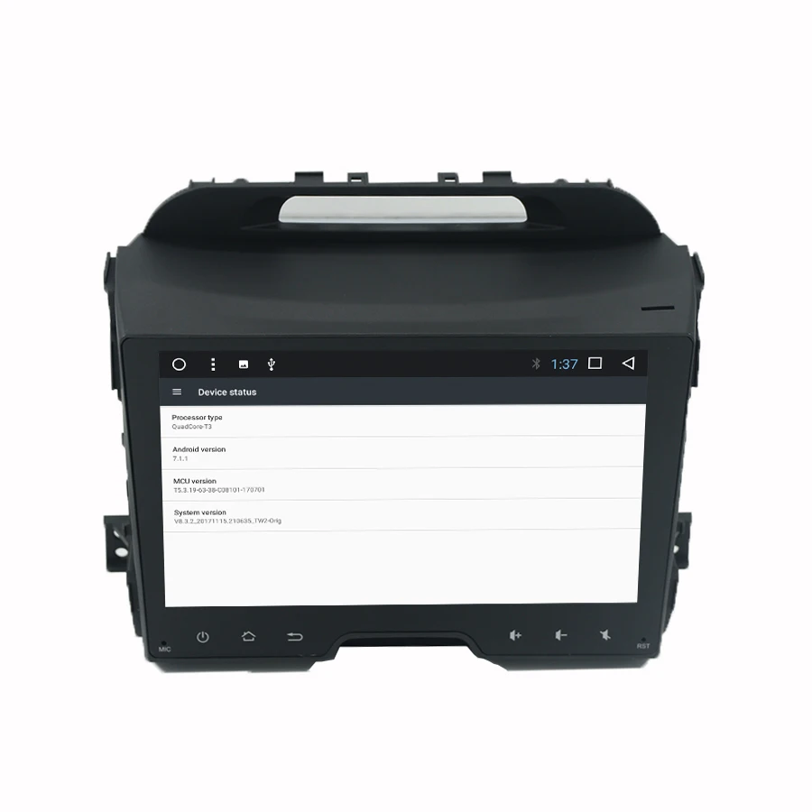Asvegen 10 2 &quotHD сенсорный экран четырехъядерный Android 7 1 Автомобильный GPS навигация