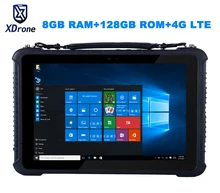 Original K16T Rugged Windows Diagnostic Tablet PC Waterproof Industrial Computer M3-7Y30 8GB RAM 128GB ROM 10.1