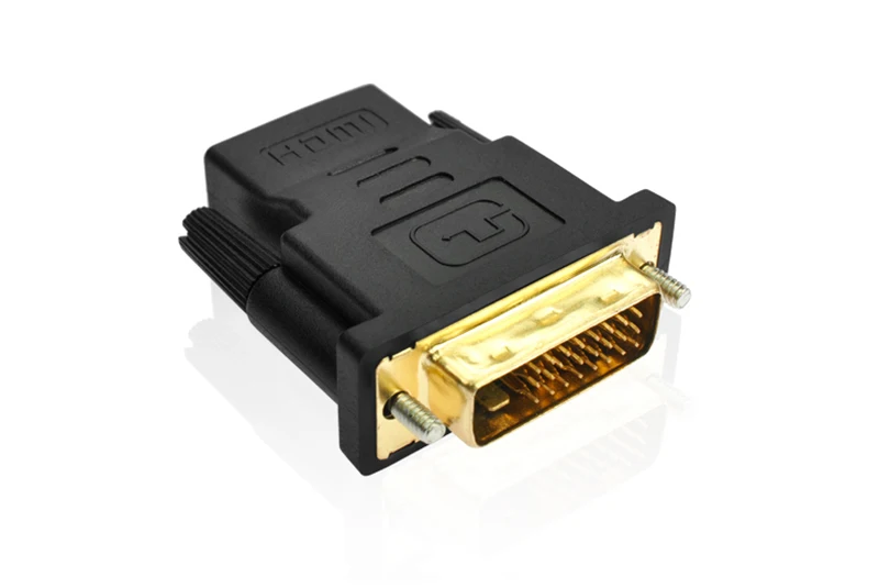 AMKLE 24+ 1 Pin DVI к HDMI адаптер позолоченный dvi-адаптер к женскому преобразователь видеосигнала HDMI 1080P для PS3 проектор HDTV