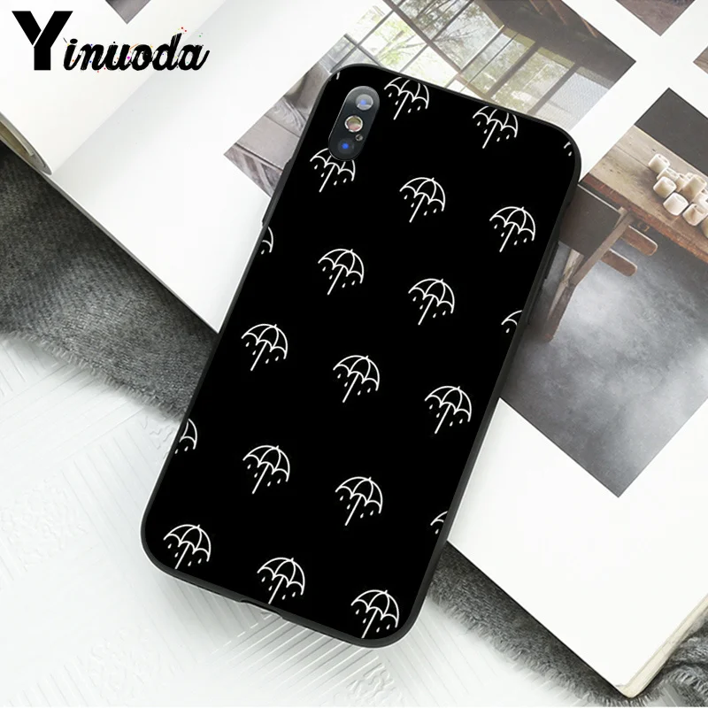 Yinuoda BMTH Bring Me the Horizon TPU черный чехол для телефона чехол для Apple iPhone 8 7 6 6S Plus X XS MAX 5 5S SE XR чехол