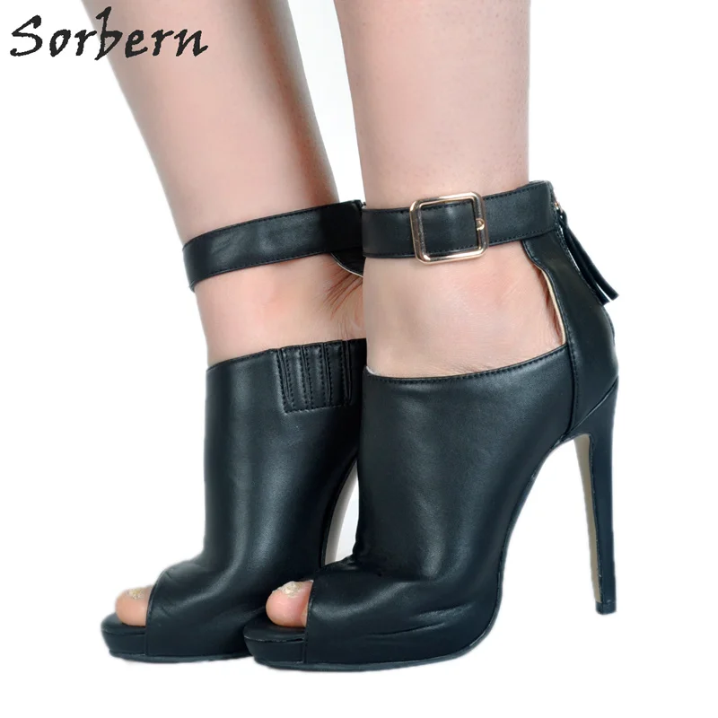 Sorbern Wholesale Woman Shoes Brand Women Fall Fashion Shoes Peep Toe Ankle Strap Platform Pumps High Heels Size 12 Custom Color Sorbern Wholesale Woman Shoes Brand Women Fall Fashion Shoes Peep Toe Ankle Strap Platform Pumps High Heels Size 12 Custom Color