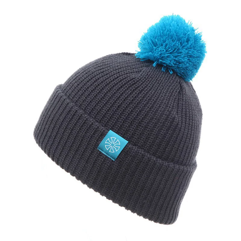Зимняя уличная Новинка взрослая Одиночная и двойная Лыжная Шапка ветрозащитная теплая вязаная шляпа для путешествий на открытом воздухе альпинистская шляпа - Цвет: C4