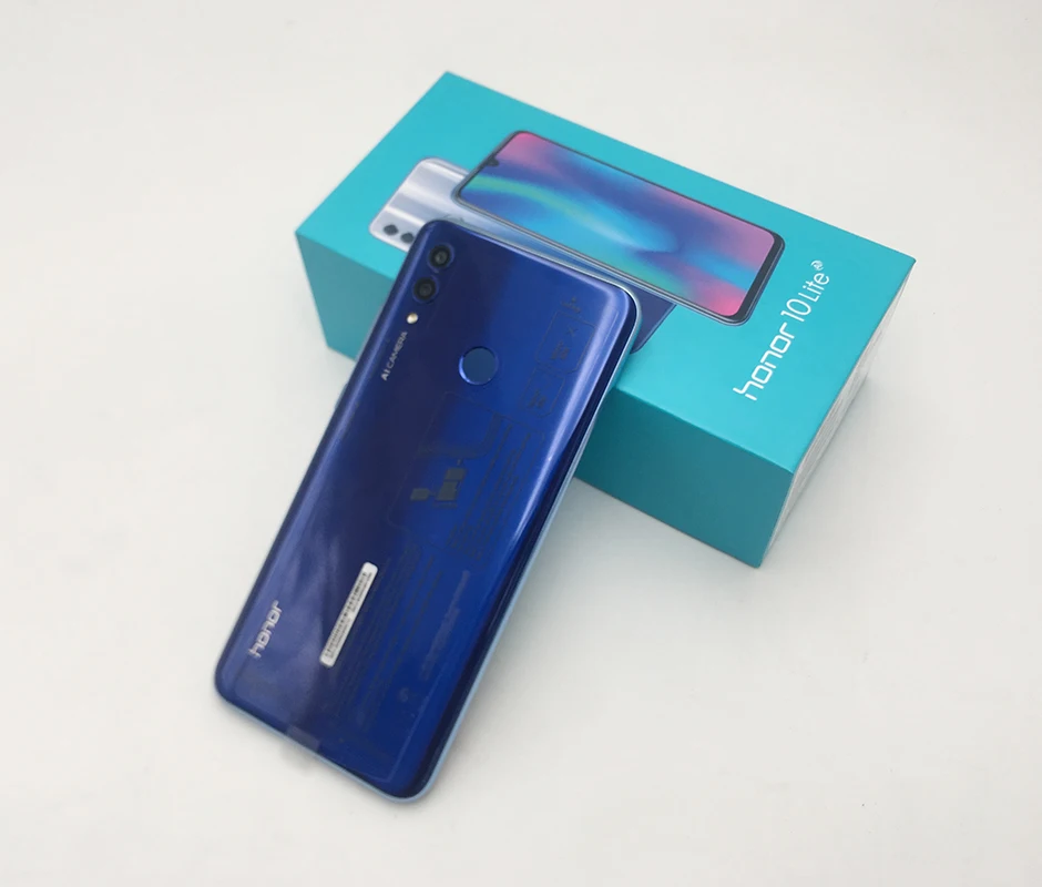 Huawe honor 10 Lite honor 10 смартфон 6,21 дюймов 2340*1080 Восьмиядерный мобильный телефон 3 камеры отпечатков пальцев