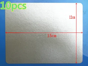 

10pcs high quality mica 12x15 mica plate microwave oven plates for microwave mica sheets General midea Galanz LG Etc.