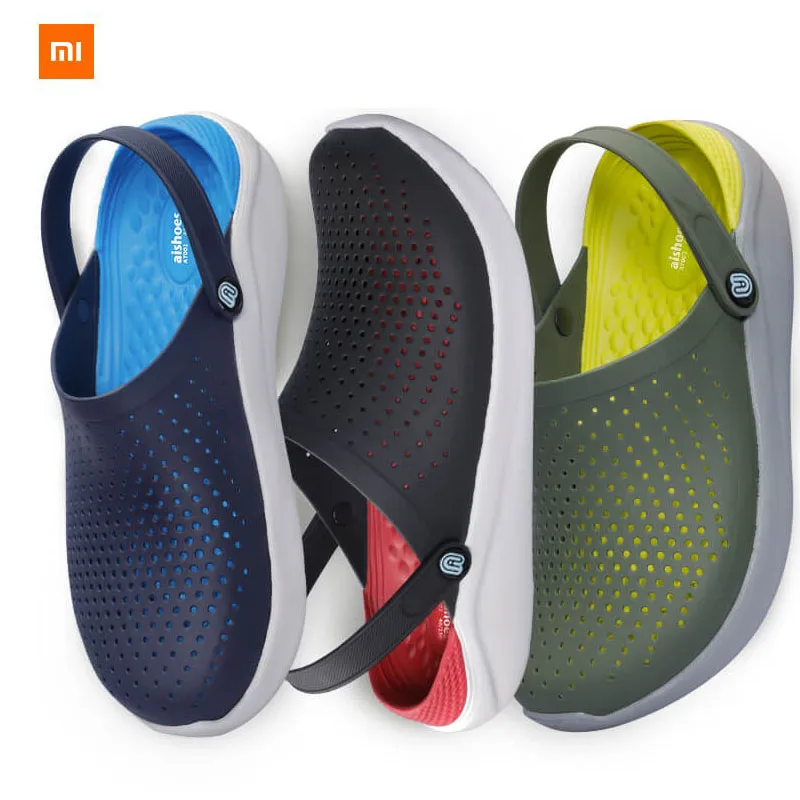 Xiaomi Youpin Aishoes летняя пляжная обувь с отверстиями легкая и гладкая дышащая