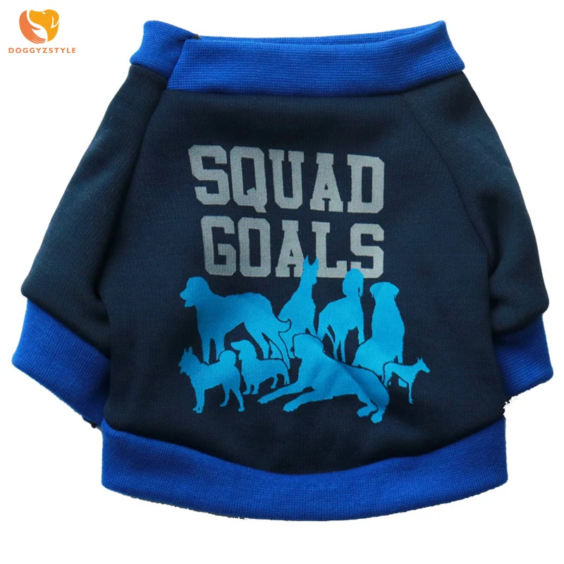 

Casual Fleece Cloth Pet T-shirt Spring Summer Dog Pattern Team Dogs Vest Puppy Cat Costumes Clothing For Small Dogs Chihuahua