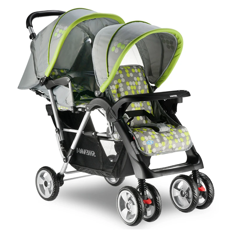 Pegasus twins baby font b stroller b font child font b double b font umbrella car