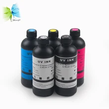 Winnerjet 500 мл* 5 цветов Светящиеся в ультрафиолетовом свете чернила для Epson DX5 DX7 печатающая головка